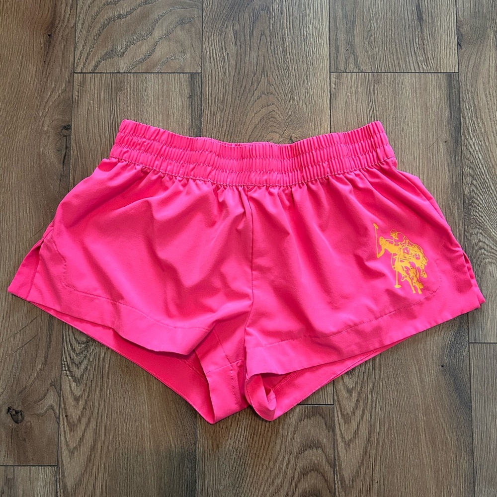 Bright Pink Women’s Athletic Shorts Size Medium